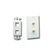 Single Gang Faceplate with Station ID-2 Port