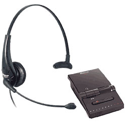 Hello Direct Ultralight OP Single Headset with Pro Amplifier
