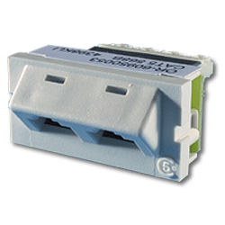 Legrand - Ortronics Series II 2-Port 45 Degree Category 5e T568B