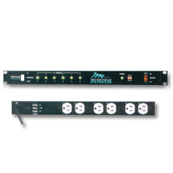 Middle Atlantic 115 Volt Rackmount Power Strip - 15 Amp, 6 Outlets