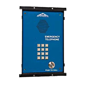 Allen Tel Emergency Phone with Outlet Box Less Frame