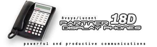 Avaya Lucent Partner 18D Button Display Phone