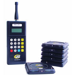 Long Range Systems Guest Paging Kit with 5 Coasters