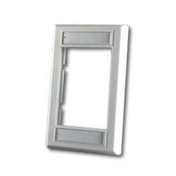 Legrand - Ortronics Single Gang Series II Faceplate, low profile .50