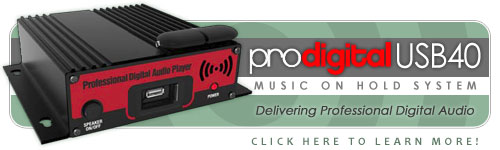 ProDigital USB40 Music On Hold System