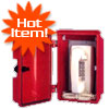 Mini-Wall Phone with Weather Resistant Enclosure