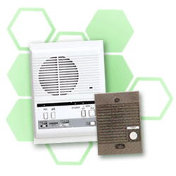 communication system, voice access, electric door release, aiphone intercom system