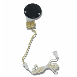 Leviton Two Speed, Three Position Pull Chain Switch