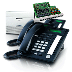 Panasonic KX-TA824 Phone System Bundle with (3) KX-T7731 Speakerphone and (1) KX-TA82483 (3x8) Expansion Card