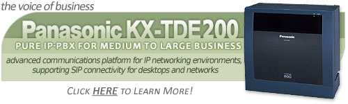 Panasonic KX-TDE200 Converged IP PBX