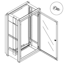 Chatsworth Products Wall Mount Cabinet 24 Depth Telephonestuff Com