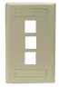 rear loading face plates, infin-e-station, face plates, hubbell face plates