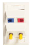 rear loading face plates, infin-e-station, face plates, hubbell face plates