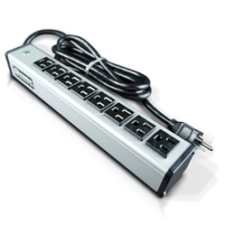 Legrand - Wiremold Compact Plug-In Outlet CenterŽ with Eight Outlets