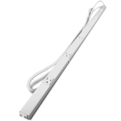 Legrand - Wiremold Steel Cord-Ended Plugmold with Six Outlets