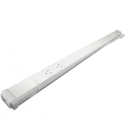 Legrand - Wiremold Nonmetallic Cord-Ended Plugmold with Six Outlets