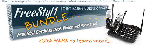 EnGenius FreeStyl1 Cordless Phone Bundle