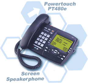 Aastra, Aastra Powertouch, speakerphone, ceiling hung wiring tray