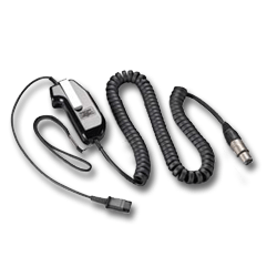 Plantronics Supra Push-To-Talk Headset Base Unit for Intercom Systems