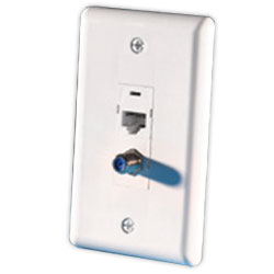 Legrand - Ortronics TracJack™ In-House Single Gang Faceplate