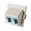 Series II Module 2-LC Duplex Multimode with 45 Degree Exit