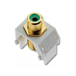 Legrand - On-Q Green RCA to F Connector