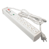 20V/15A, 6 Outlets, Lighted Switch, 6' cord, Computer Grade Surge Protector