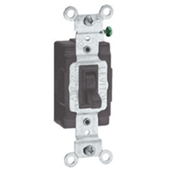 Leviton Double-Pole Toggle Side Wired Quiet Switch