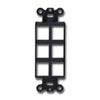 ISF StyleLine Outlet Frame - 6 Ports (Package of 25)