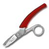 Ergonomic Electrician's Scissors/Splicer's Snips