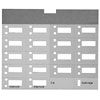 Partner Designation Paper Strip for 18 Button Partner Euro Style Series 1