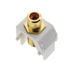 Legrand - On-Q Red RCA to F-Connector