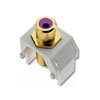 Purple RCA to F Connector