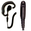 Medium Duty Lapel Microphone for Motorola and Relm Radios
