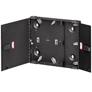 Leviton Small SDX Wall-Mount Fiber Enclosure Empty with Dual Door & No Lock
