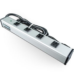 Legrand - Wiremold Compact Plug-In Outlet Center® with Four Outlets
