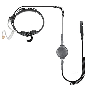 Pryme Heavy Duty Throat Mic for Kenwood and Relm Radios