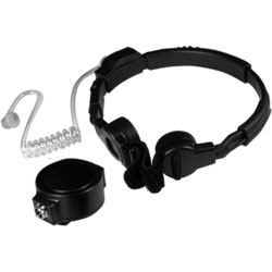 Pryme GLADIATOR Dual Element Hard Collar Throat Mic Kit for Motorola x83 Connector TRBO and APX Series
