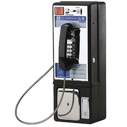 Protel 7000 Payphone with Refurbished Board and Volume Control Kit