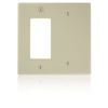 Midway Size Smooth Plastic Wallplates