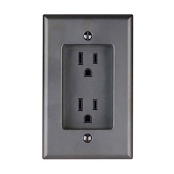 Leviton One-Gang Recessed Duplex Receptacle