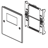 4000® Series Two-Gang Overlapping Cover Rectangle Opening