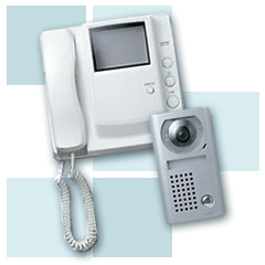 door intercom, audio video, monitoring station, aiphone