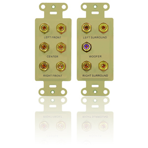 Legrand - On-Q 5.1 Home Theater Outlet Straps
