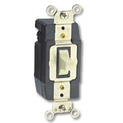 Leviton Back and Side Wired Toggle Momentary Contact 120/277V AC