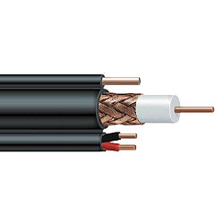 CommScope - Uniprise 20 AWG Solid Bare Copper RG-59 Coaxial Cable