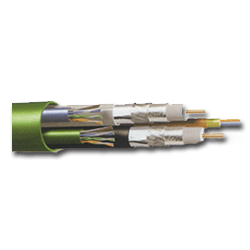 Belden Bundled Multimedia Cable - 2 RG6 / 2 Cat 5e / 2 Fiber, 1,000'