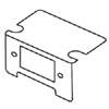 Concealed 3-Service Floor Box Style Line Opening Plate