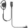 DEFENDER Medium Duty Quick Disconnect Lapel Microphone with C-Shape Ear Hangar for HYT x03s