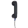 6 Wire Amp Black Handset with Armored Cable for K-1900-7 and K-1900-8 Models